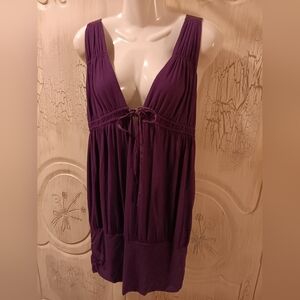 Bebe Sexy Purple Dress